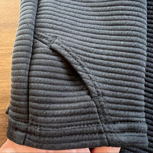 Adidas Golf Women's Textured Full-Zip Black Ribbed Jacket Size XL - Picture 5 of 7